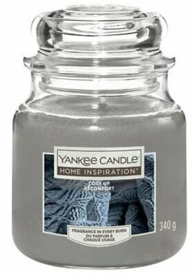 YANKEE CANDLE Yankee Candle Home Inspiration fragranza Cosy Up candela media
